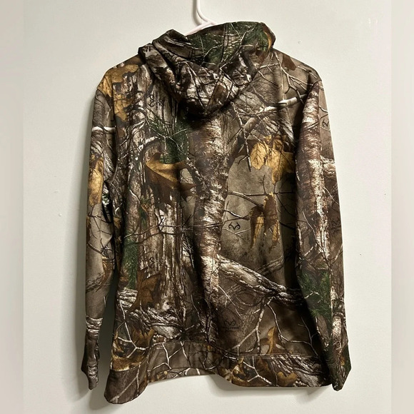 Real Tree Cottonwood Canyon Camo  Pink Hoodie - Picture 3 of 3